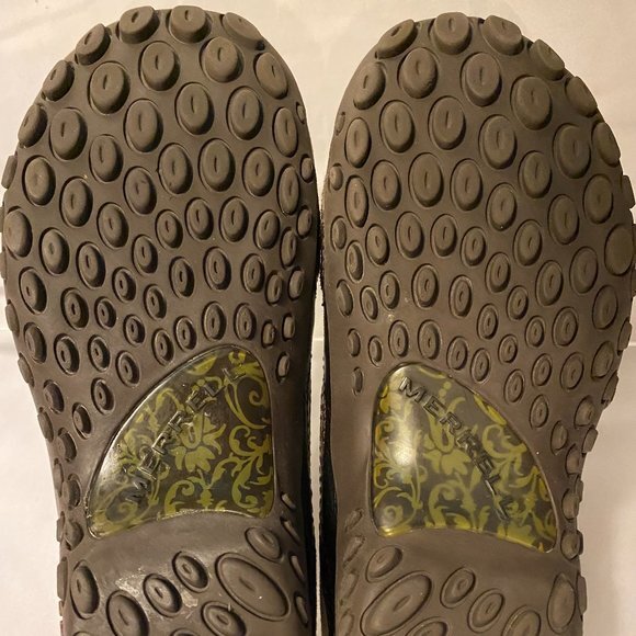 Merrell Plaza Bandeaux Dark Taupe Shoes 6.5 Very Nice!! - Picture 8 of 9